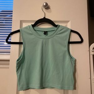 Turquoise/teal tank top